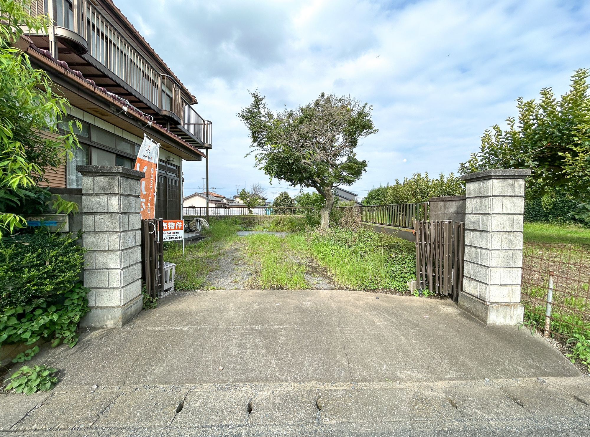 太田市石原町1期　中古住宅の駐車場|駐車2台可能です！