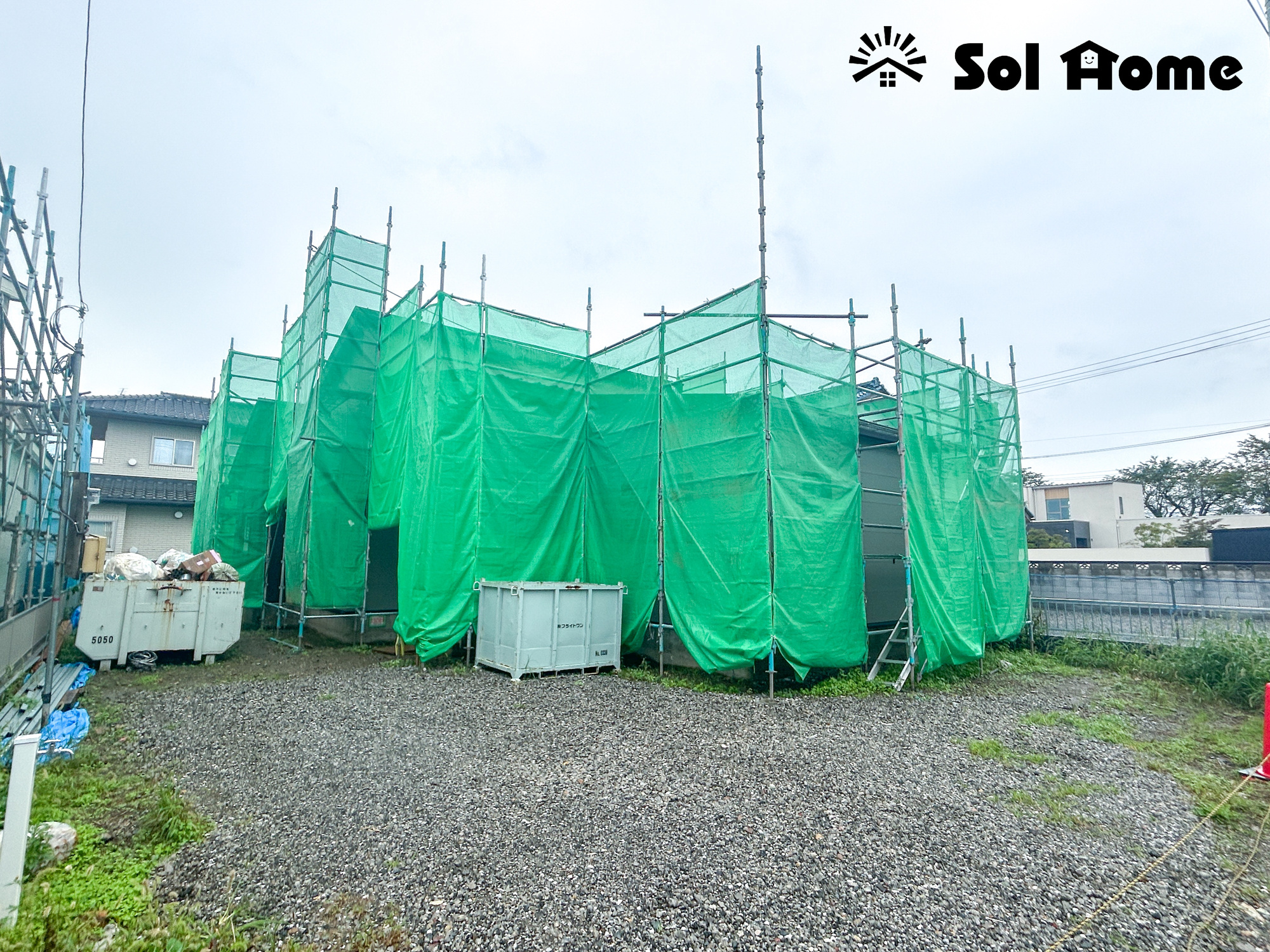 伊勢崎市上泉町第3期　新築住宅全2棟の外観|◆本日のご案内も大歓迎です♪◆ 図面や写真では分からない部分を不動産のプロが丁寧にご説明いたします！！ 年中無休のソルホームはいつでもお問い合わせをお待ちしております♪