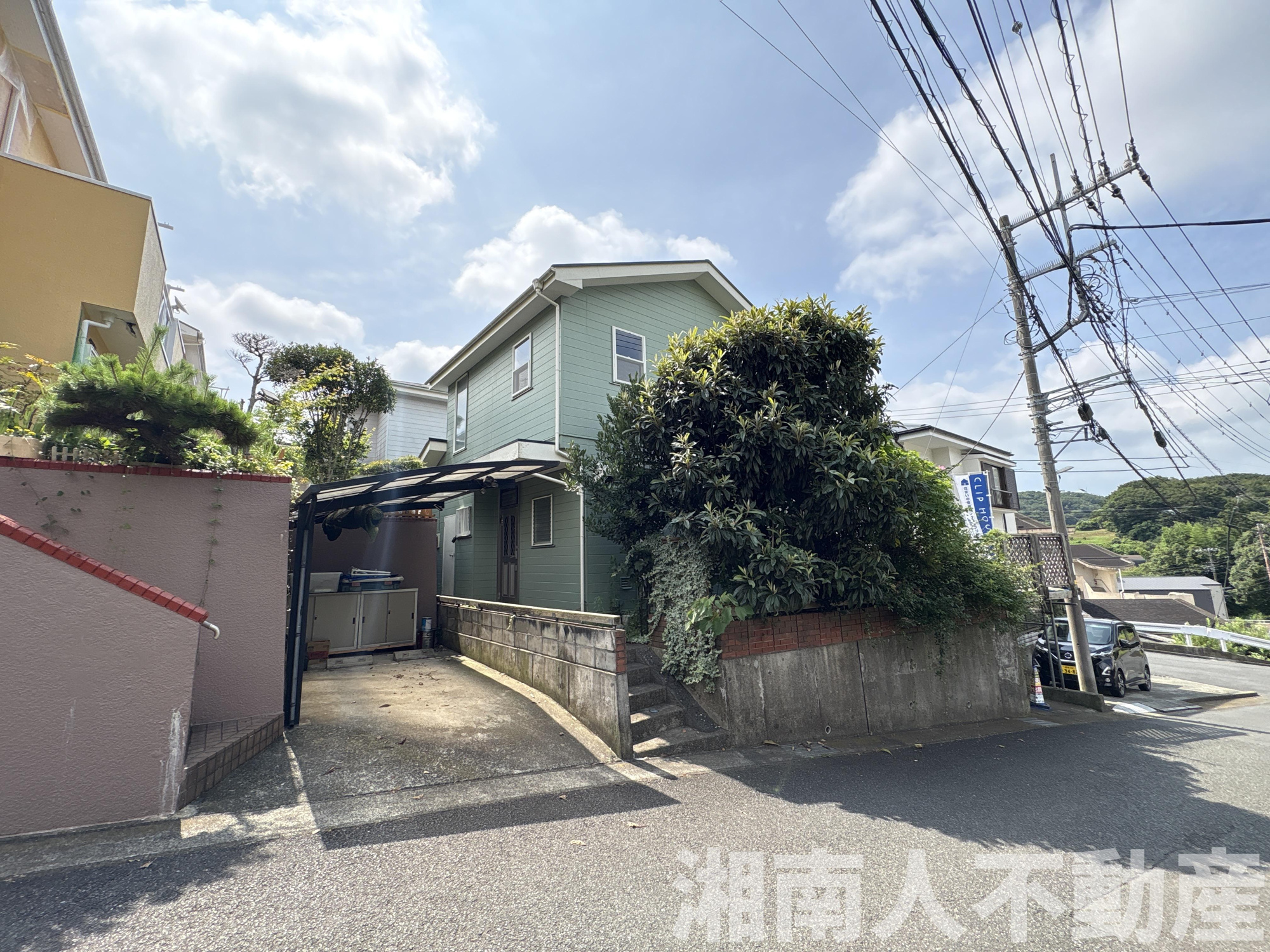 平塚市出縄　中古戸建　の外観|外はこのようになっています