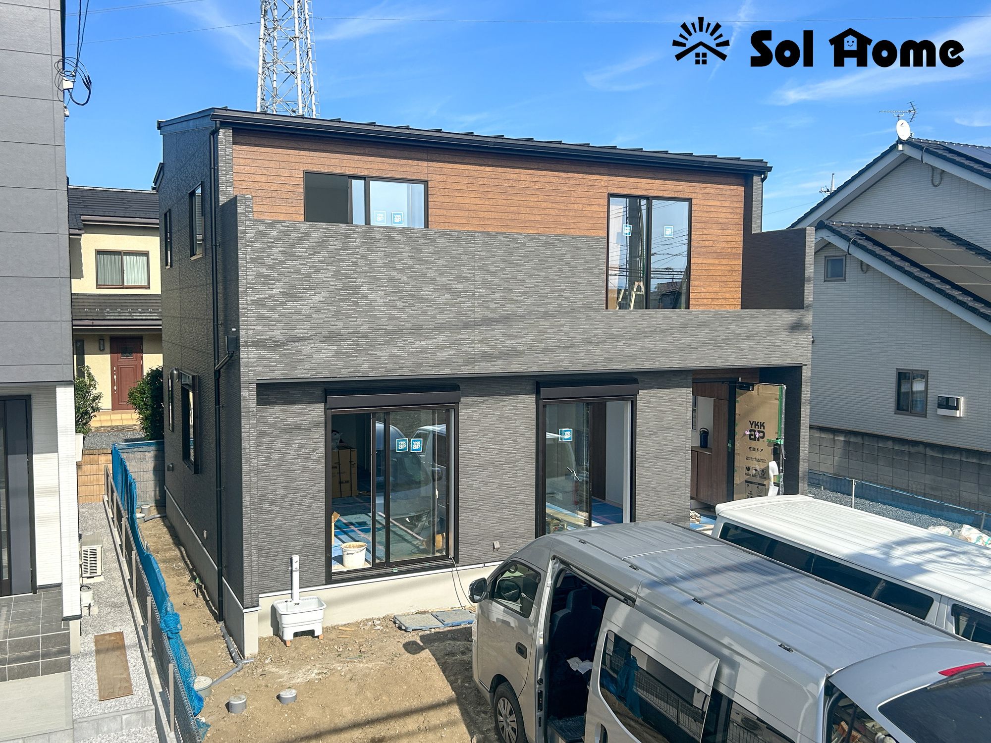 藤岡市立石　新築住宅全２棟の外観|◆本日のご案内も大歓迎です♪◆ 図面や写真では分からない部分を不動産のプロが丁寧にご説明いたします！！ソルホームはいつでもお問い合わせをお待ちしております♪