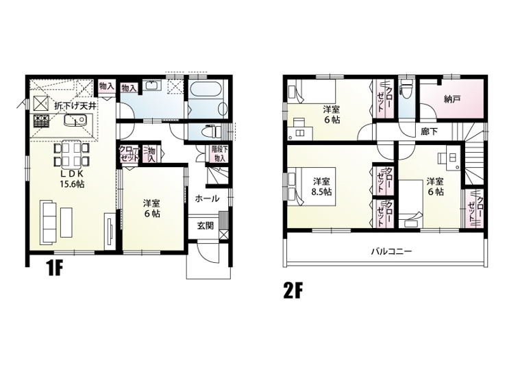 藤岡市立石　新築住宅全２棟の間取り|「初めまして！」が集まる分譲地。たくさんの子供たちが年齢を問わずに、仲良く一緒に成長できるのは大型分譲地の特徴ですね。