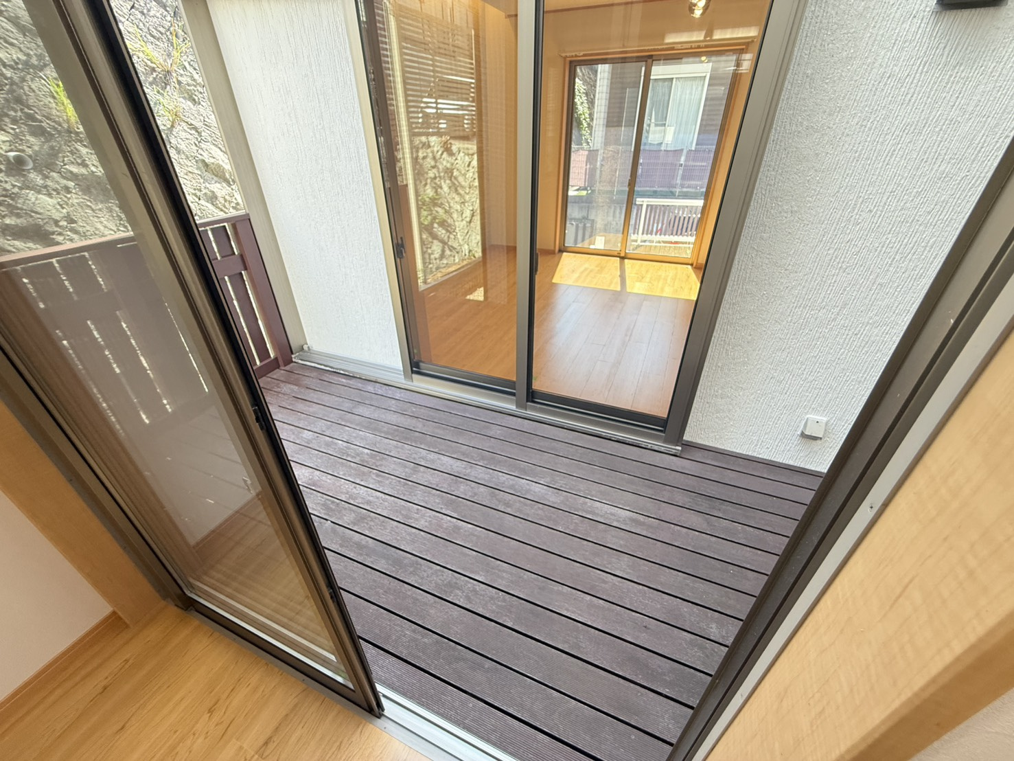 朝霧東町2丁目戸建のその他|中庭部分です