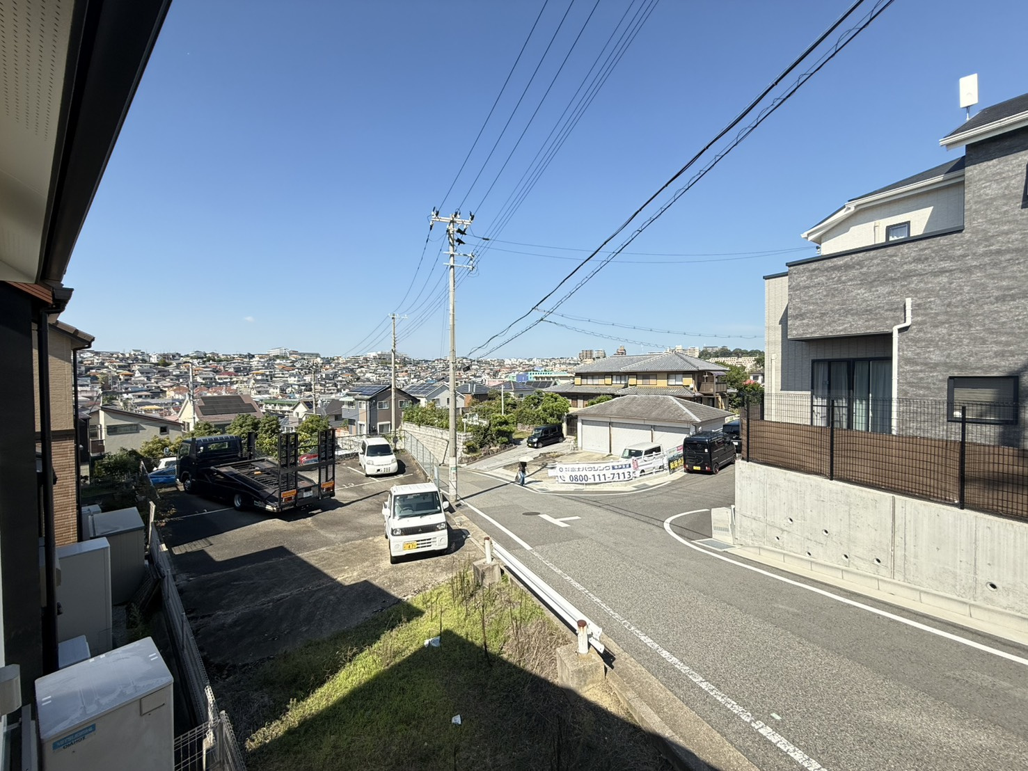 朝霧東町2丁目戸建の展望