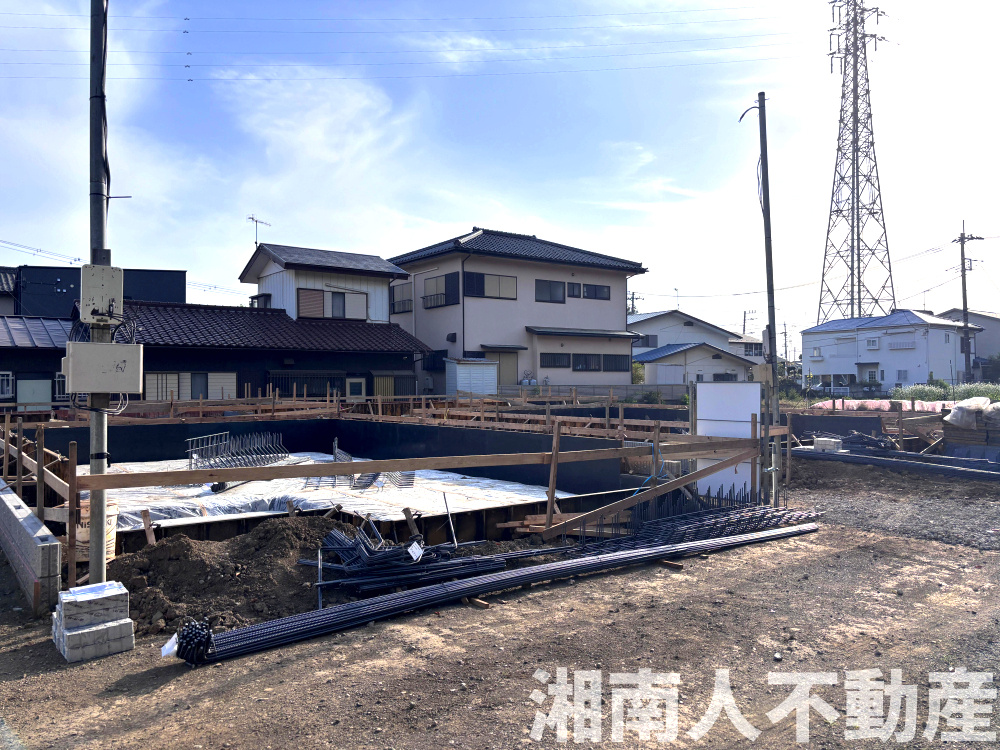 茅ヶ崎市西久保　新築戸建　全４棟の外観|現在建築中です
