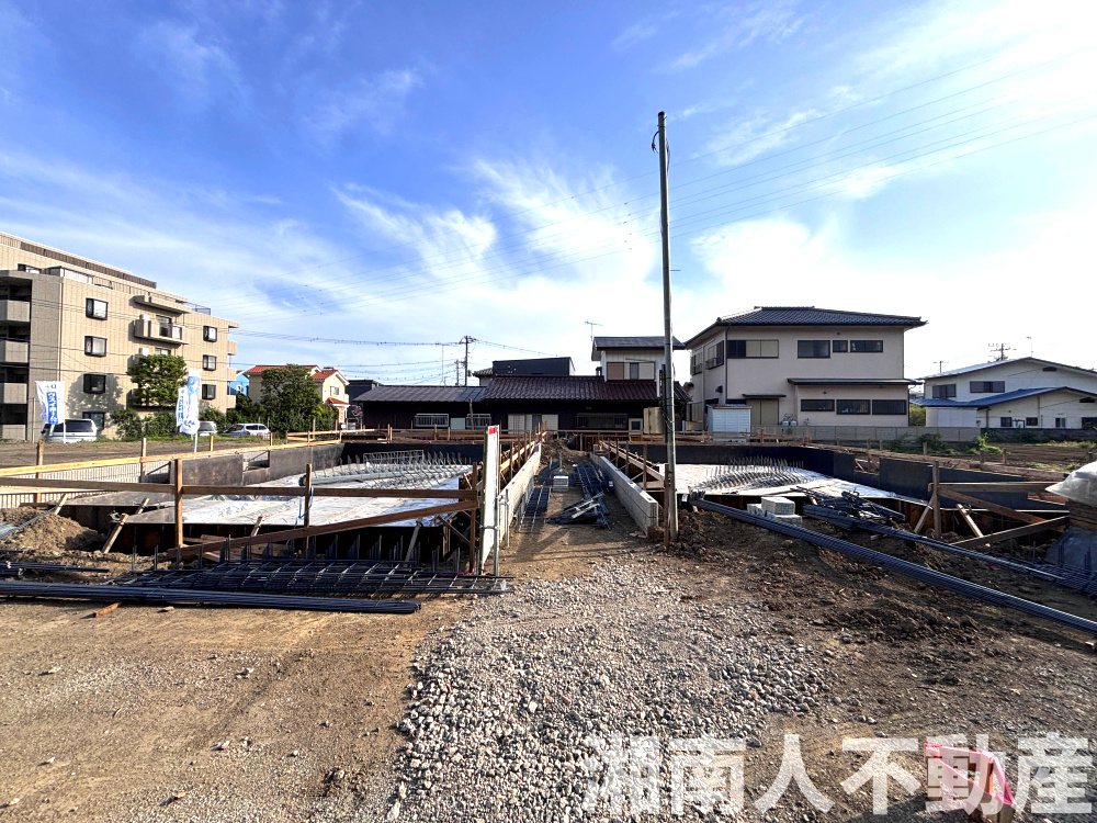 茅ヶ崎市西久保　新築戸建　全４棟の外観|現在建築中です