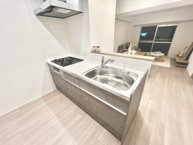 日商岩井高槻マンションのキッチン|キッチンでお料理をお楽しみください