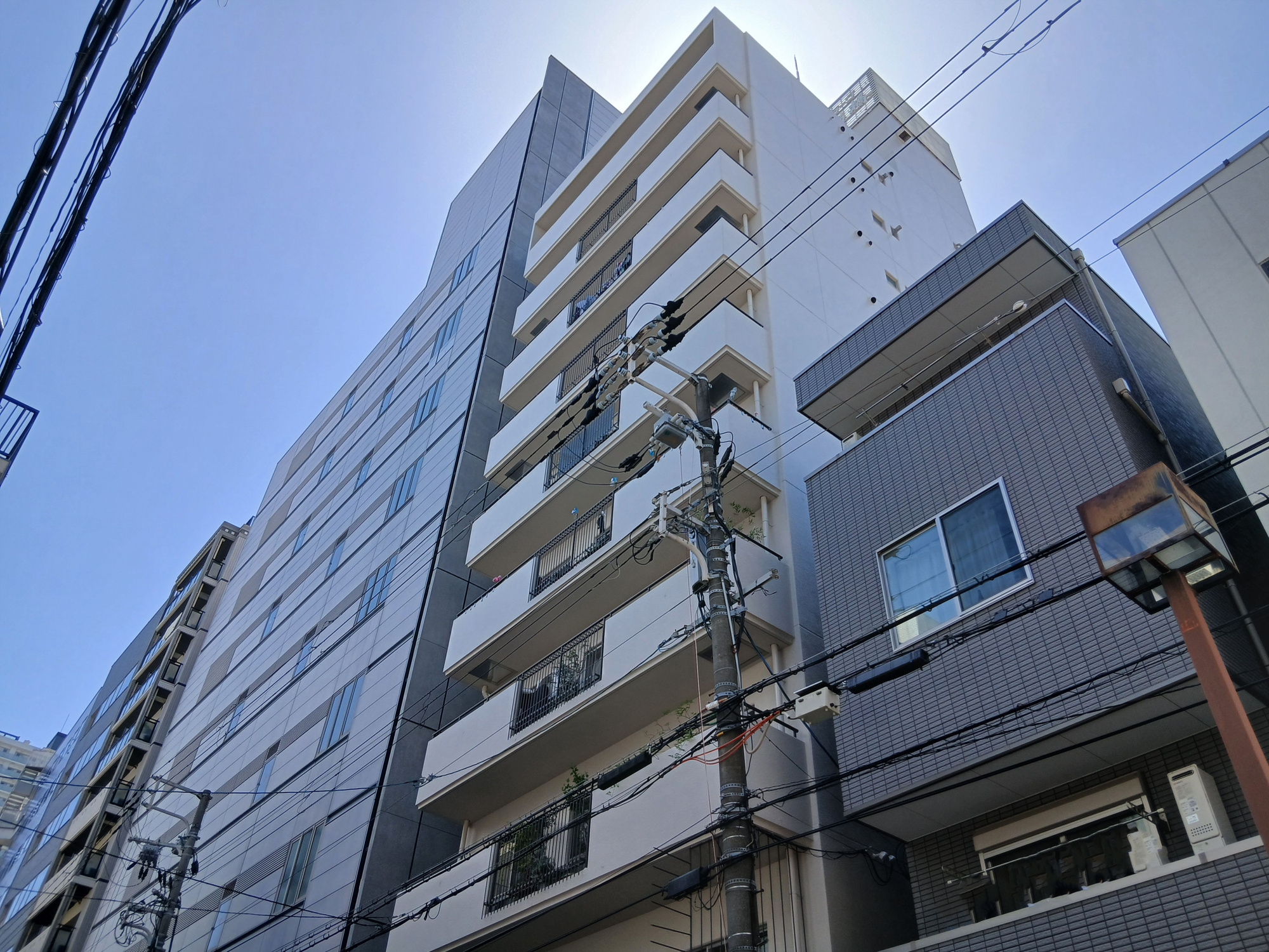ハイラーク天満橋の外観