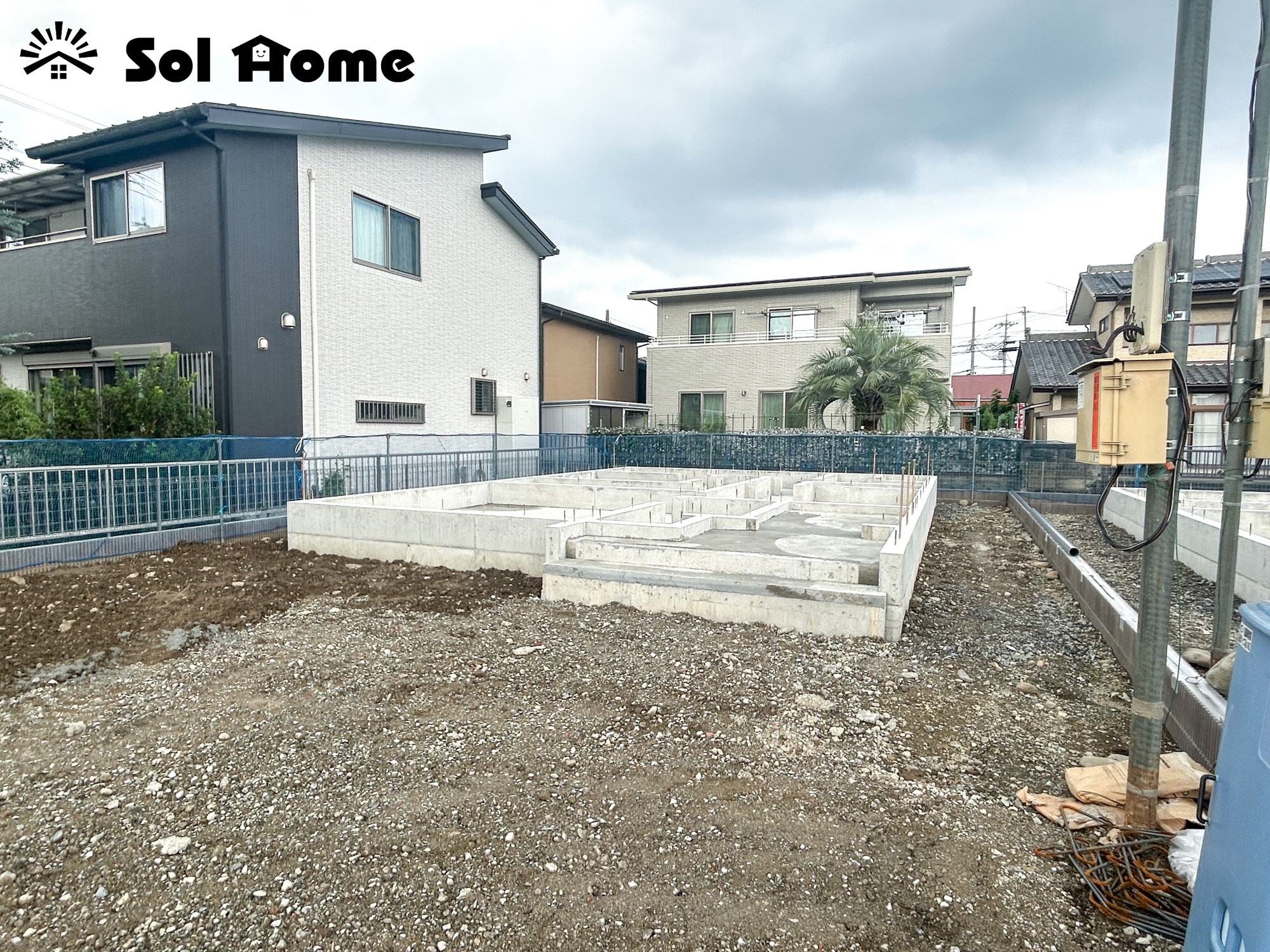 前橋市敷島町第1期　新築住宅全6棟の外観|◆本日のご案内も大歓迎です♪◆ 図面や写真では分からない部分を不動産のプロが丁寧にご説明いたします！！ソルホームはいつでもお問い合わせをお待ちしております♪