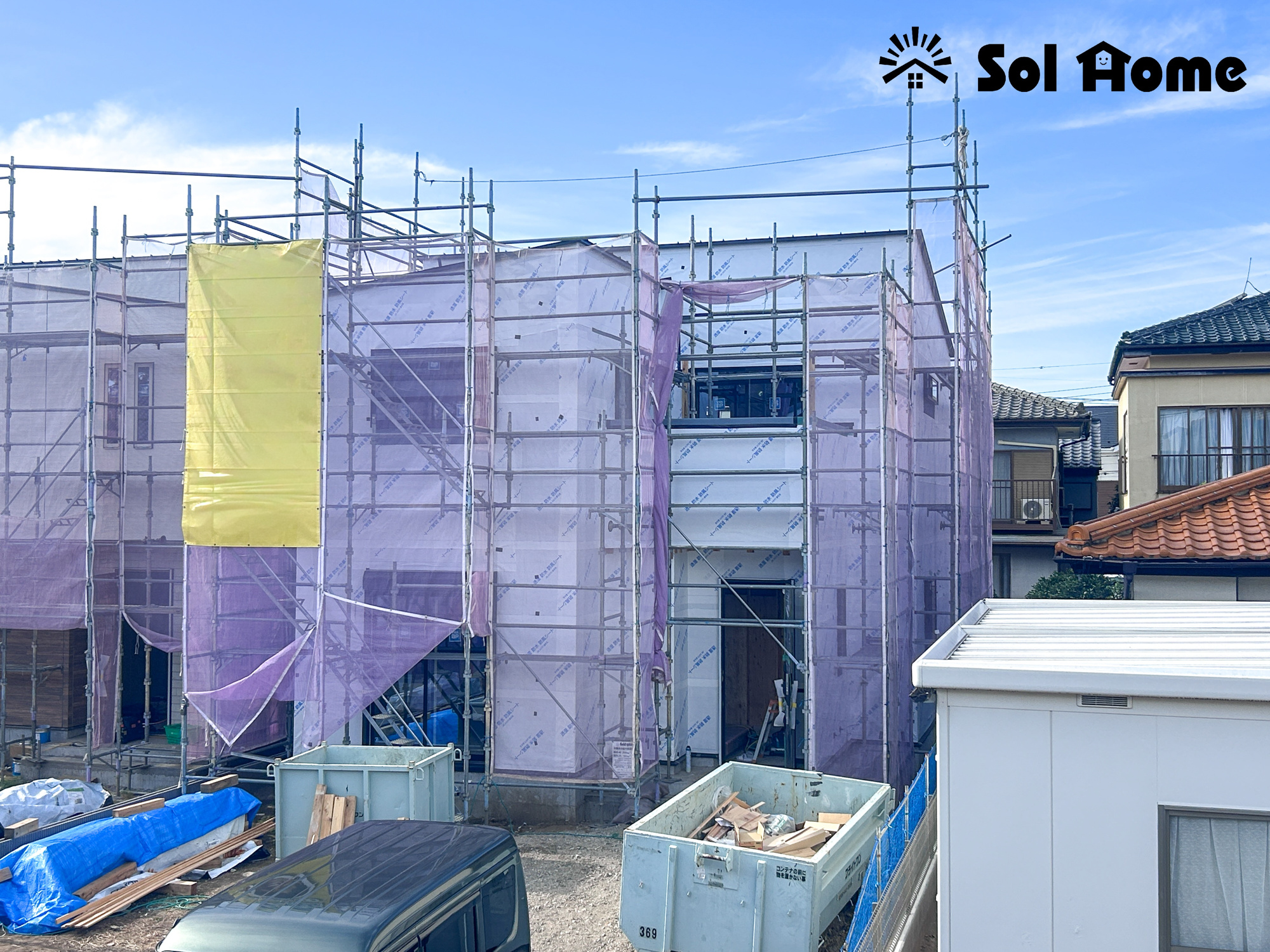 前橋市朝倉町第3期　新築住宅全2棟の外観|◆本日のご案内も大歓迎です♪◆ 図面や写真では分からない部分を不動産のプロが丁寧にご説明いたします！！ 年中無休のソルホームはいつでもお問い合わせをお待ちしております♪