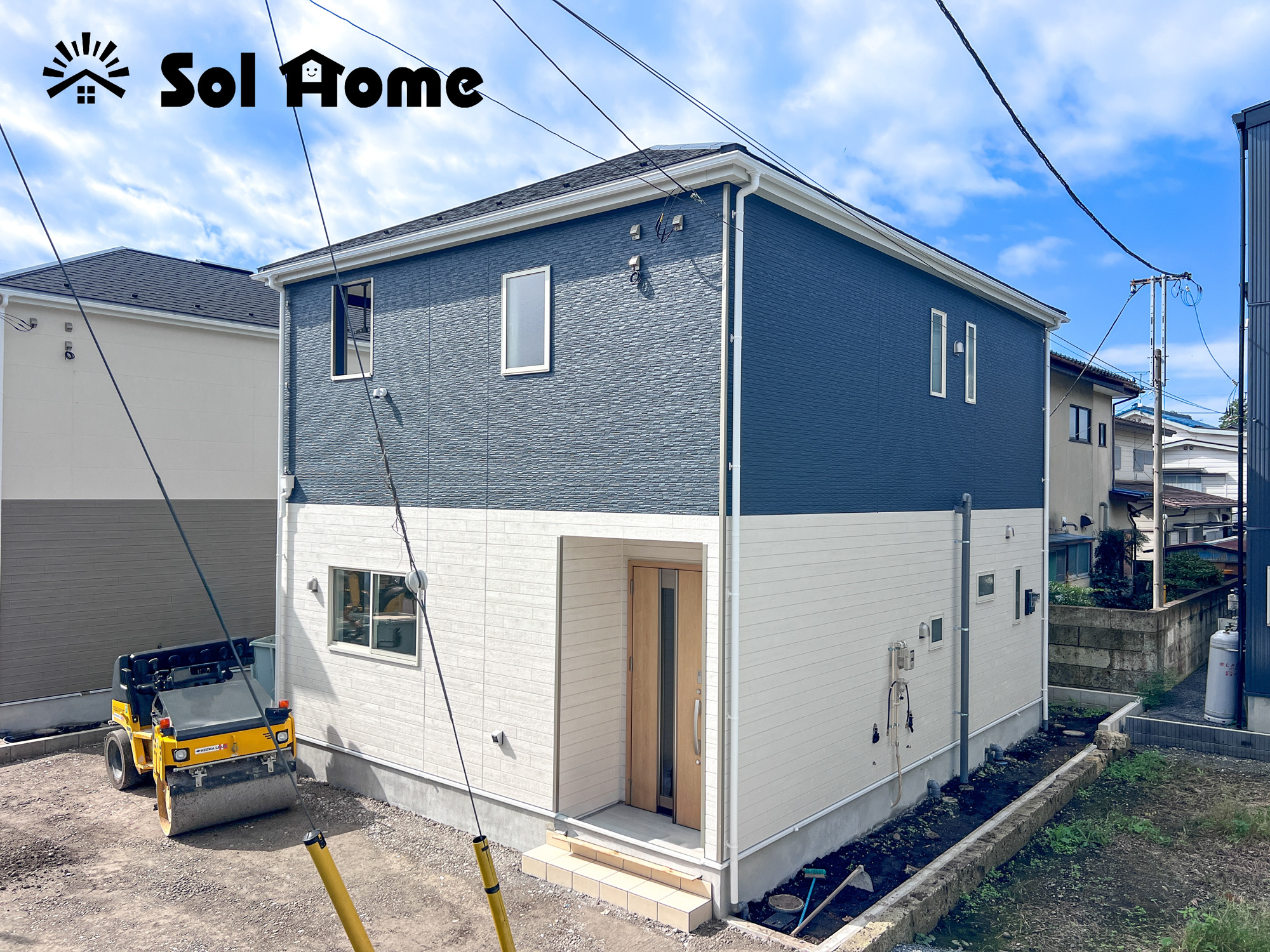宇都宮市上戸祭町の新築一戸建の外観|◆本日のご案内も大歓迎です♪◆ 図面や写真では分からない部分を不動産のプロが丁寧にご説明いたします！！ 年中無休のソルホームはいつでもお問い合わせをお待ちしております♪
