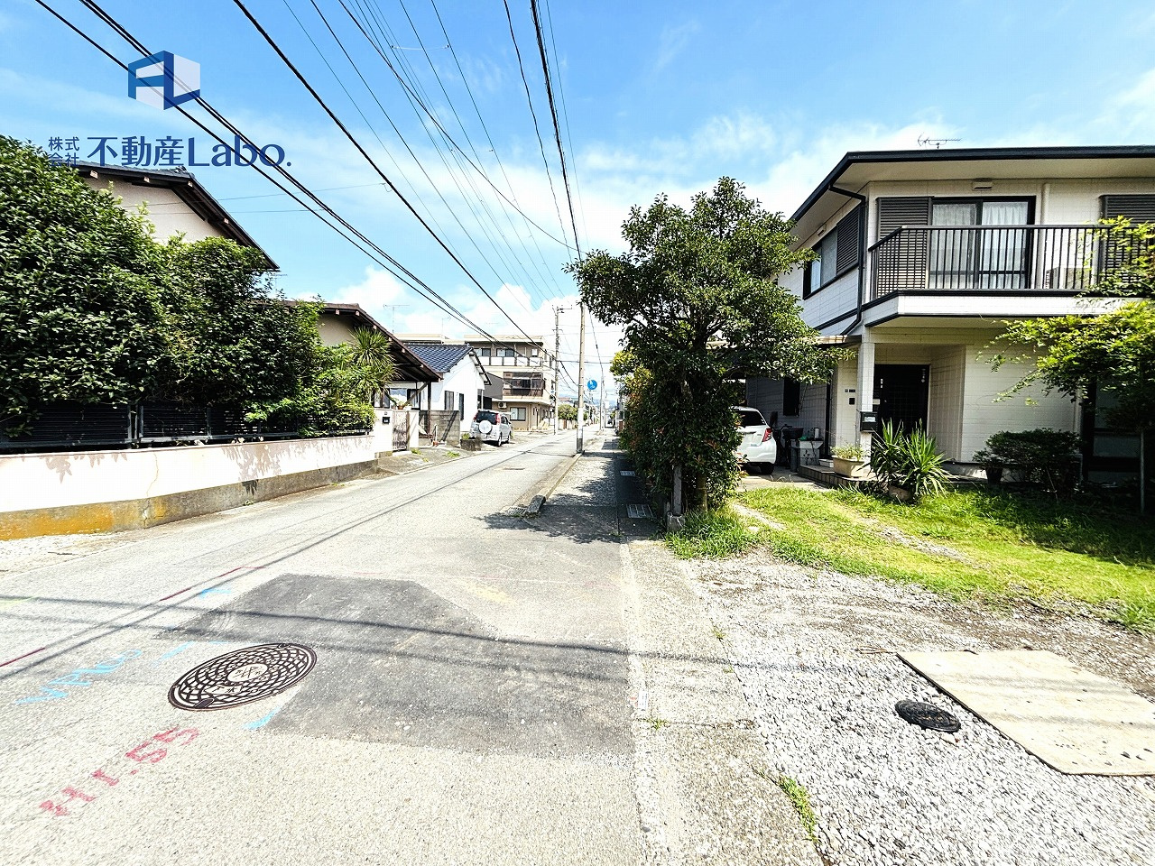 クレイドルガーデン　沼津市沼北町第4　全4棟の前面道路含む現地写真|●省エネ性能●
省エネ性能が高いので、冬暖かく、夏涼しくい♪
光熱費も抑えられ経済的♪