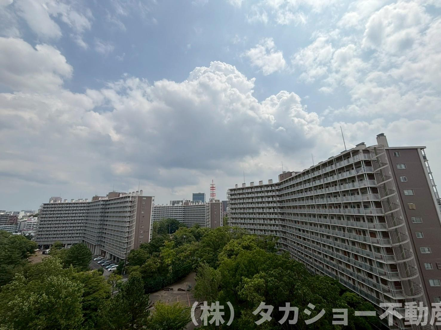 千葉ガーデンタウン　F棟の展望