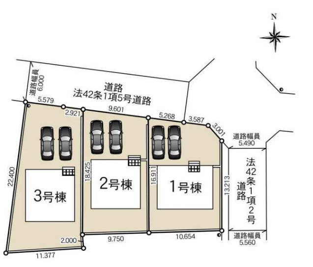 塩谷郡高根沢町大字宝積寺の新築一戸建の前面道路含む現地写真|「初めまして！」が集まる分譲地。たくさんの子供たちが年齢を問わずに、仲良く一緒に成長できるのは分譲地の特徴ですね。