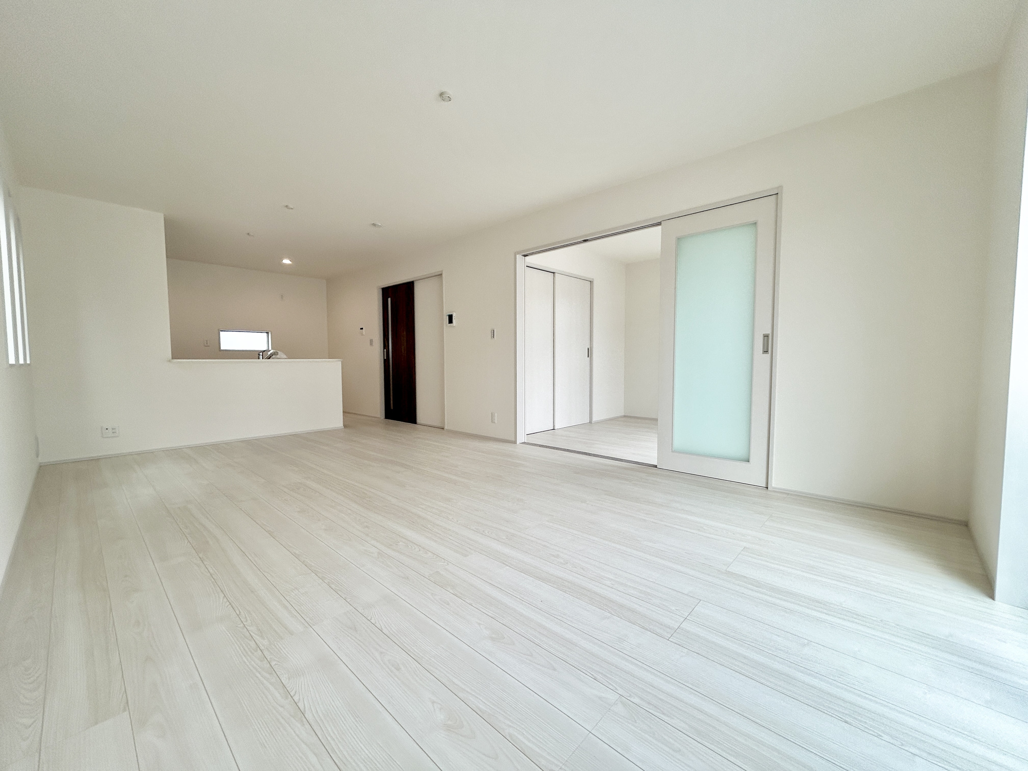 第1前橋市川原町1丁目　新築住宅全1棟の居間・リビング|同社施工例