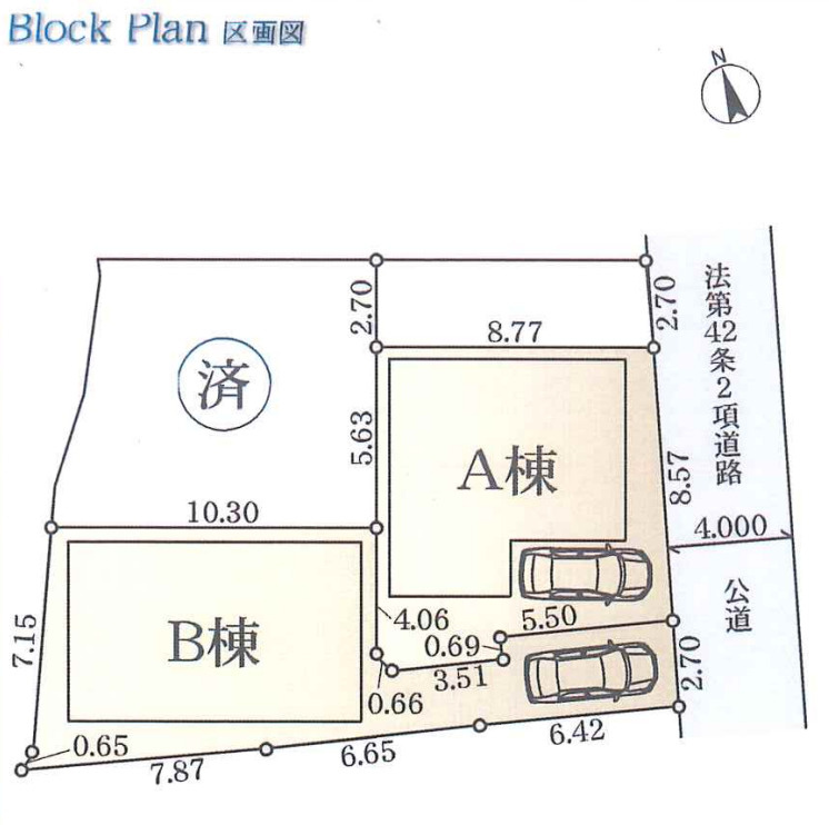 横浜市保土ケ谷区峰岡町3丁目　新築戸建【仲介手数料無料】の区画図