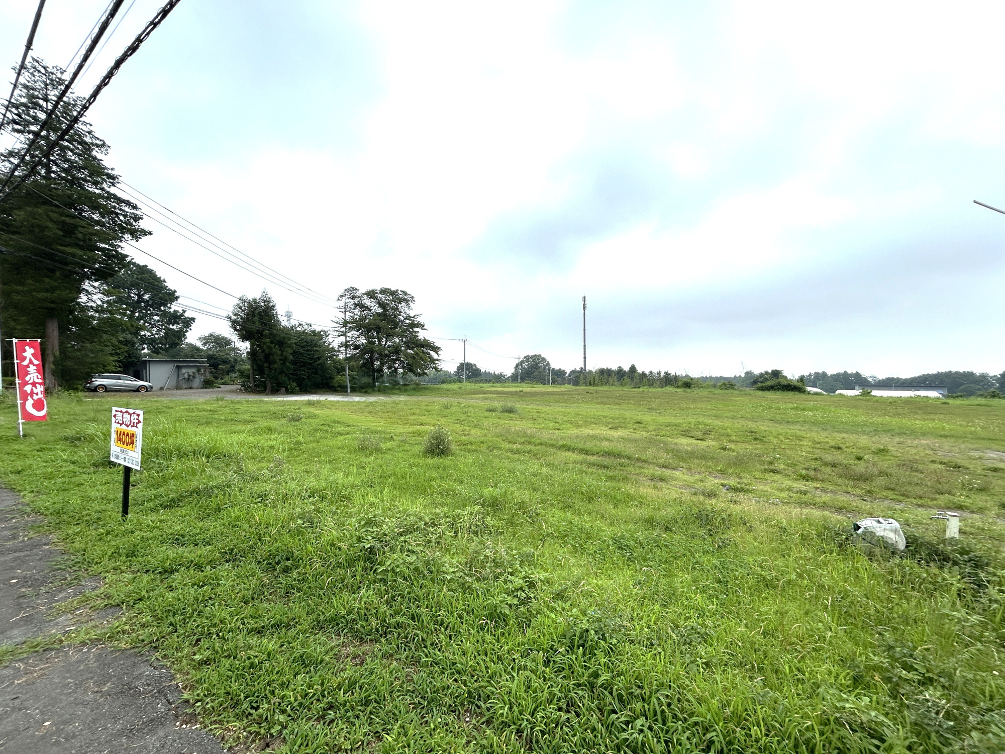 前橋市鼻毛石町の売地の外観|ぜひお問い合わせください♪