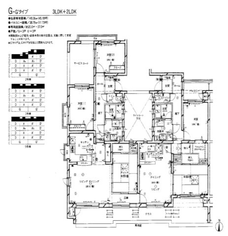 サウスウイング金沢3号棟【仲介手数料無料】の間取り