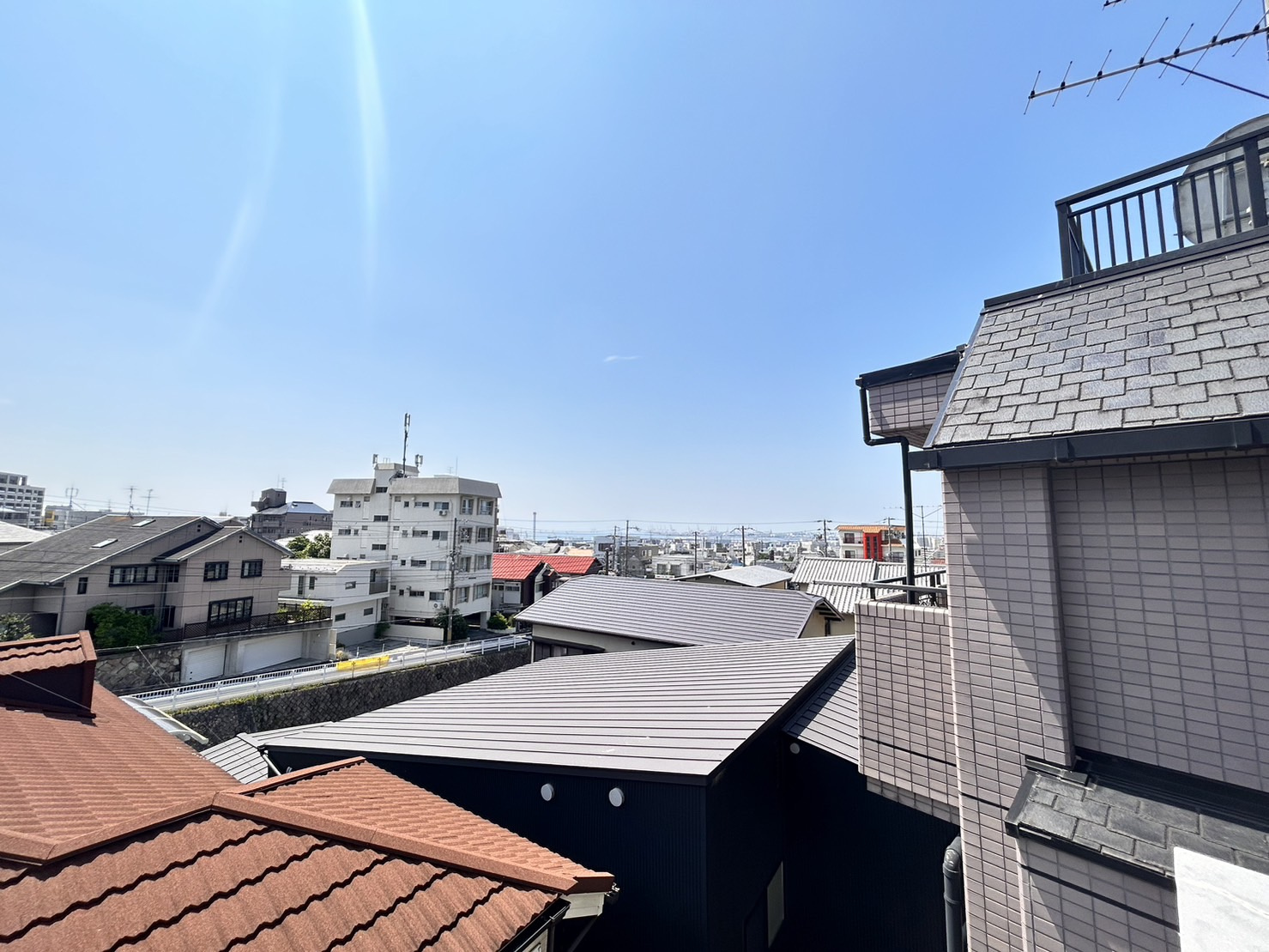 篠原北町2丁目戸建の展望|神戸港まで見える眺望♪