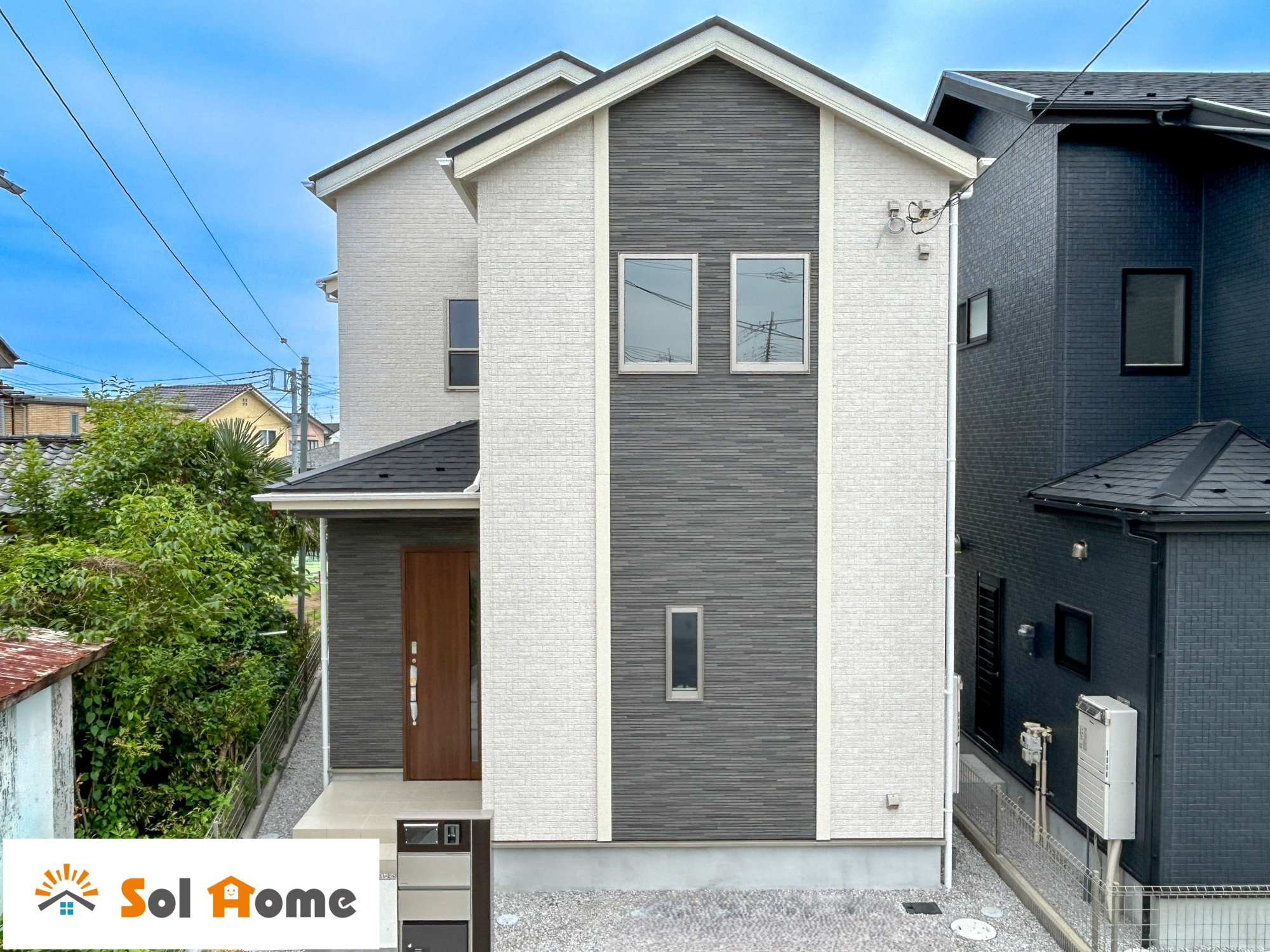前橋市後家町2期　新築住宅全2棟の外観：施工例|同社施工例