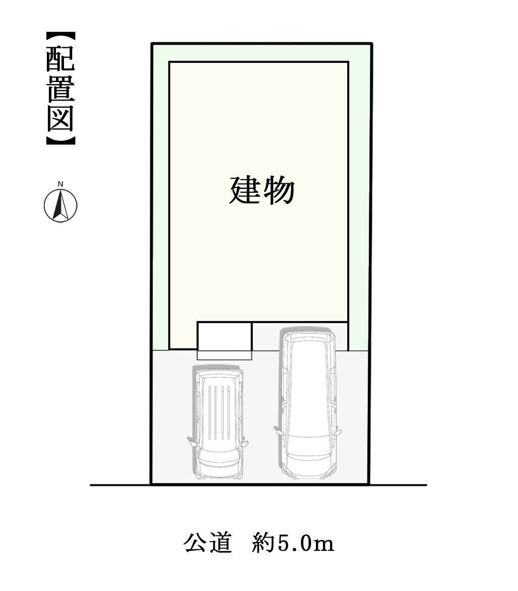 【港区宝神町 限定1邸】南向き/小学校3分の区画図|全体区画図