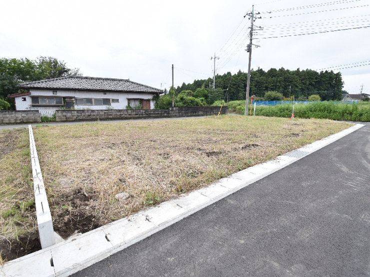 【６号地：現地土地写真】