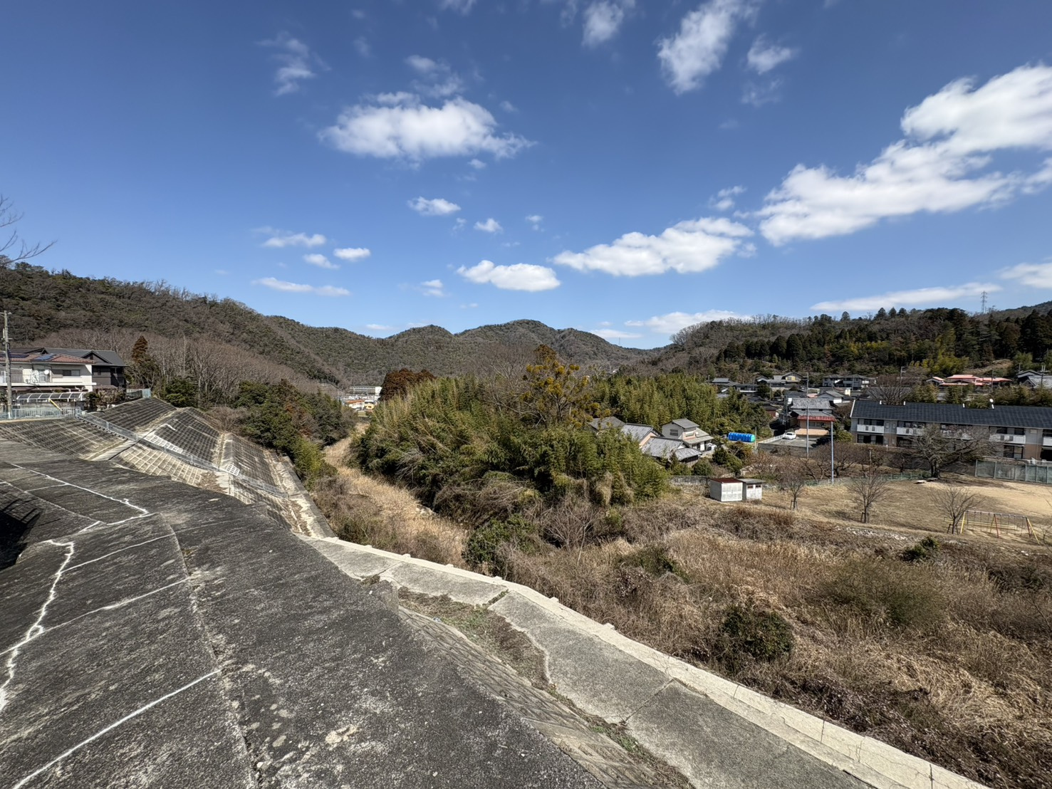 唐櫃台１丁目土地（更地）の展望|敷地の東側からの眺望