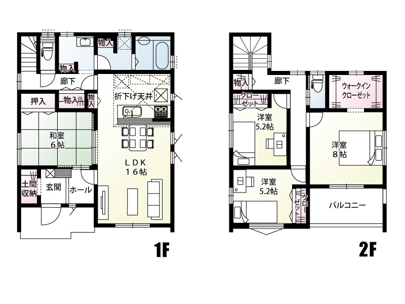 【太田町　4号棟　間取り図】