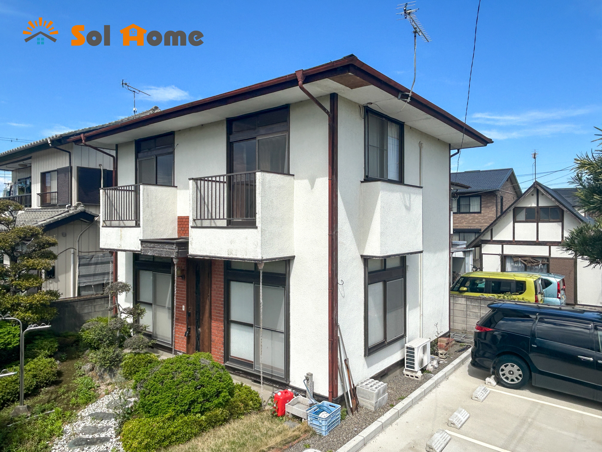 伊勢崎市馬見塚1期　中古物件の外観|◆本日のご案内も大歓迎です♪◆ 図面や写真では分からない部分を不動産のプロが丁寧にご説明いたします！！ 年中無休のソルホームはいつでもお問い合わせをお待ちしております♪