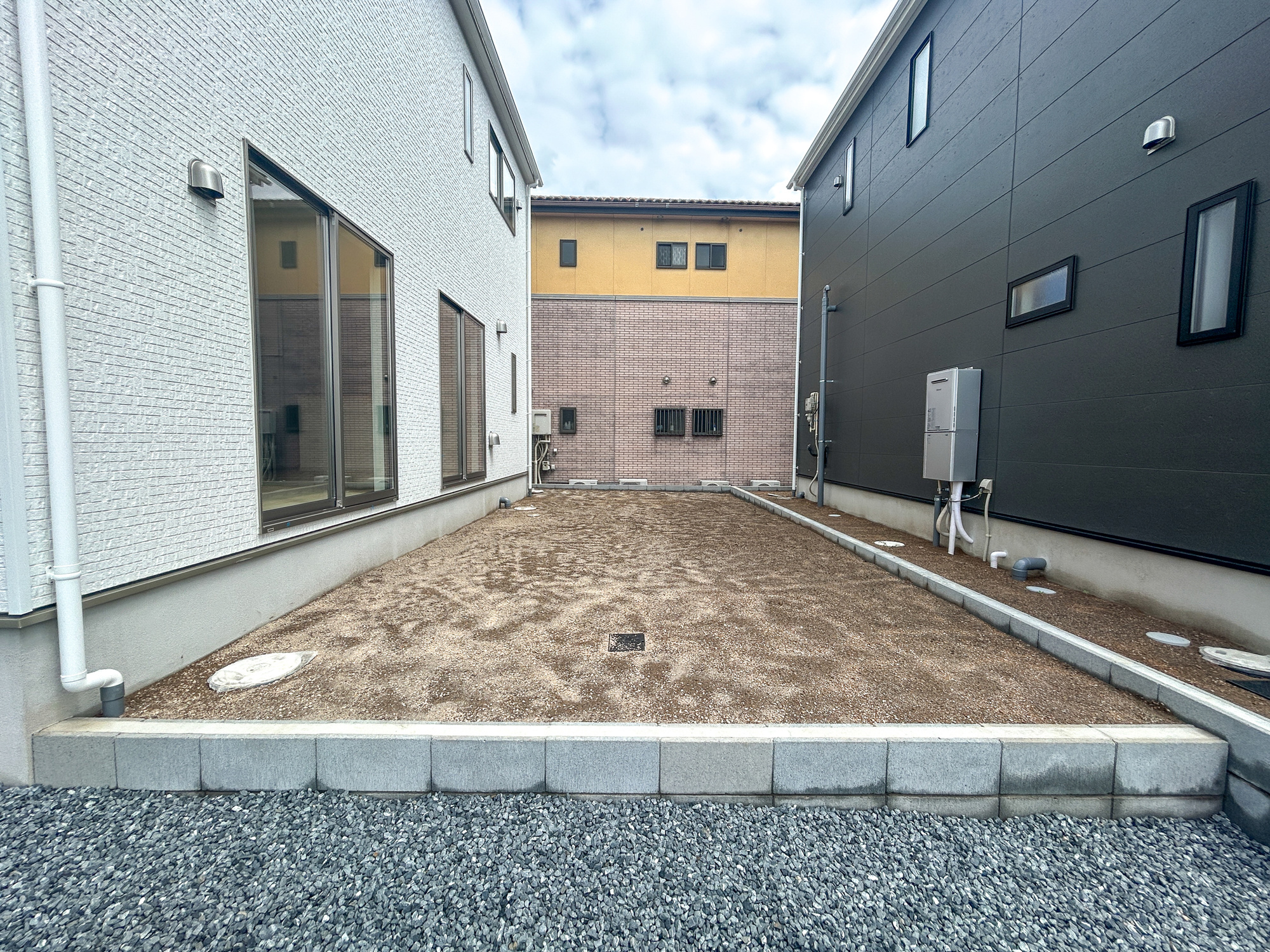 前橋市青柳町第28　新築住宅全10棟の庭|お庭での家庭菜園・ガーデニングを通じて、お子様と一緒に育てていくと、思い出も増えていきそうですね♪