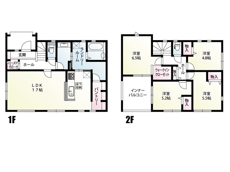 杉戸町清地　新築戸建　全3棟　3号棟　