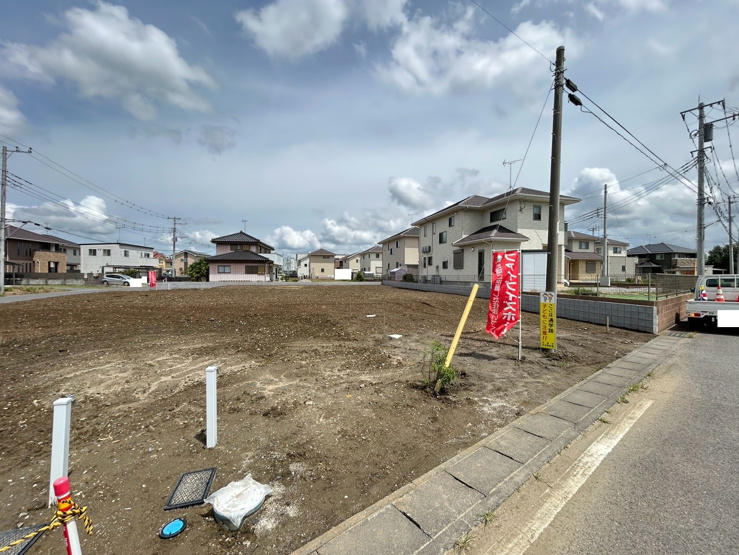 2号地　敷地面積305.59㎡（92.44坪）現地写真です！（2026/08/17撮影）