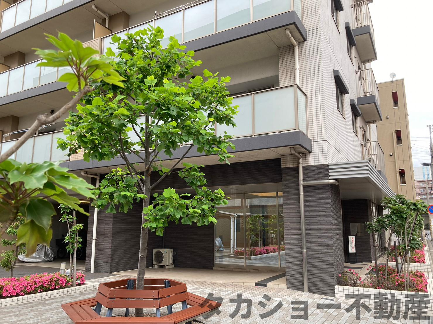 サンクレイドル千葉県庁前の外観|おしゃれな外観です
