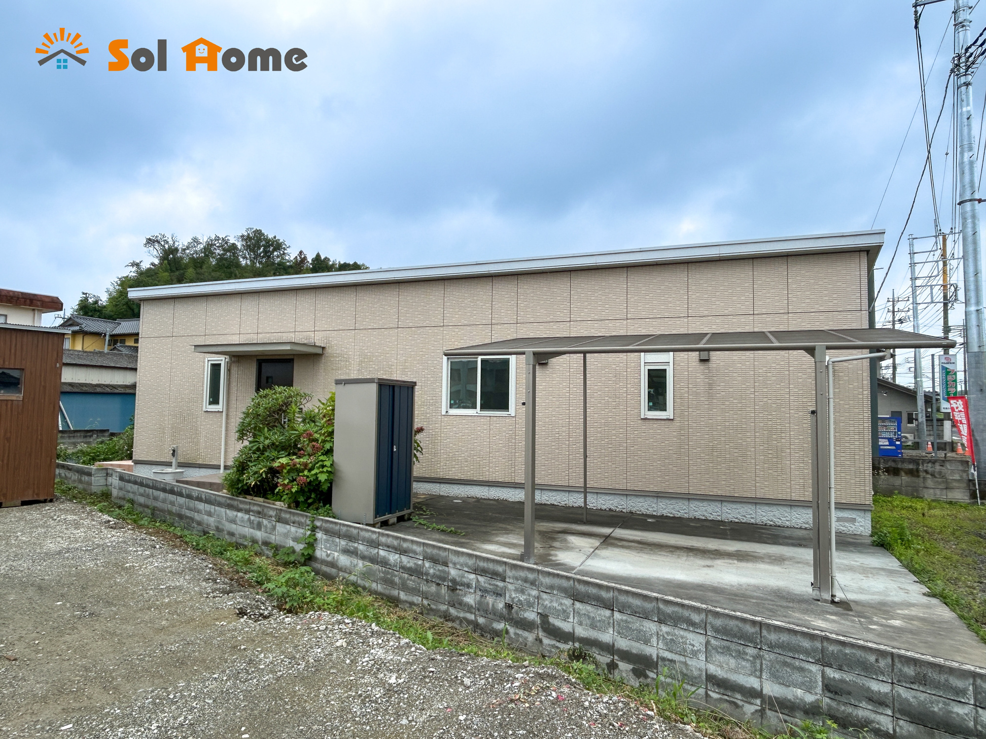 高崎市吉井町下長根　中古物件の外観|◆本日のご案内も大歓迎です♪◆ 図面や写真では分からない部分を不動産のプロが丁寧にご説明いたします！！ 年中無休のソルホームはいつでもお問い合わせをお待ちしております♪