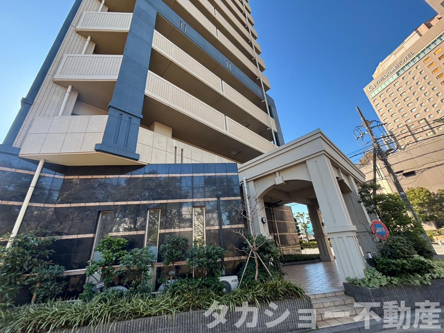 サンクレイドル千葉中央の外観|おしゃれな外観です