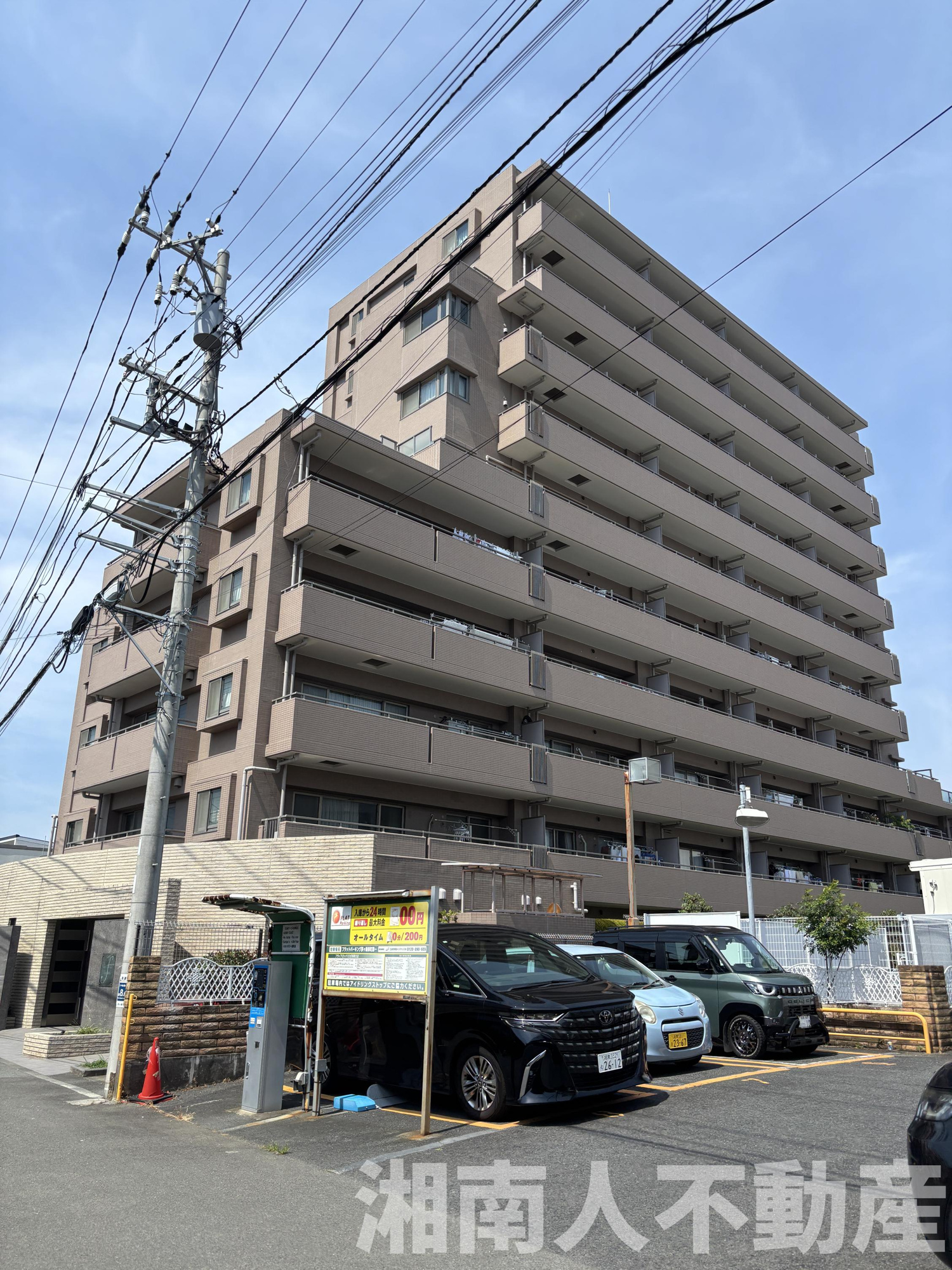 クリオ湘南茅ヶ崎の外観|落ち着いた雰囲気の外観です