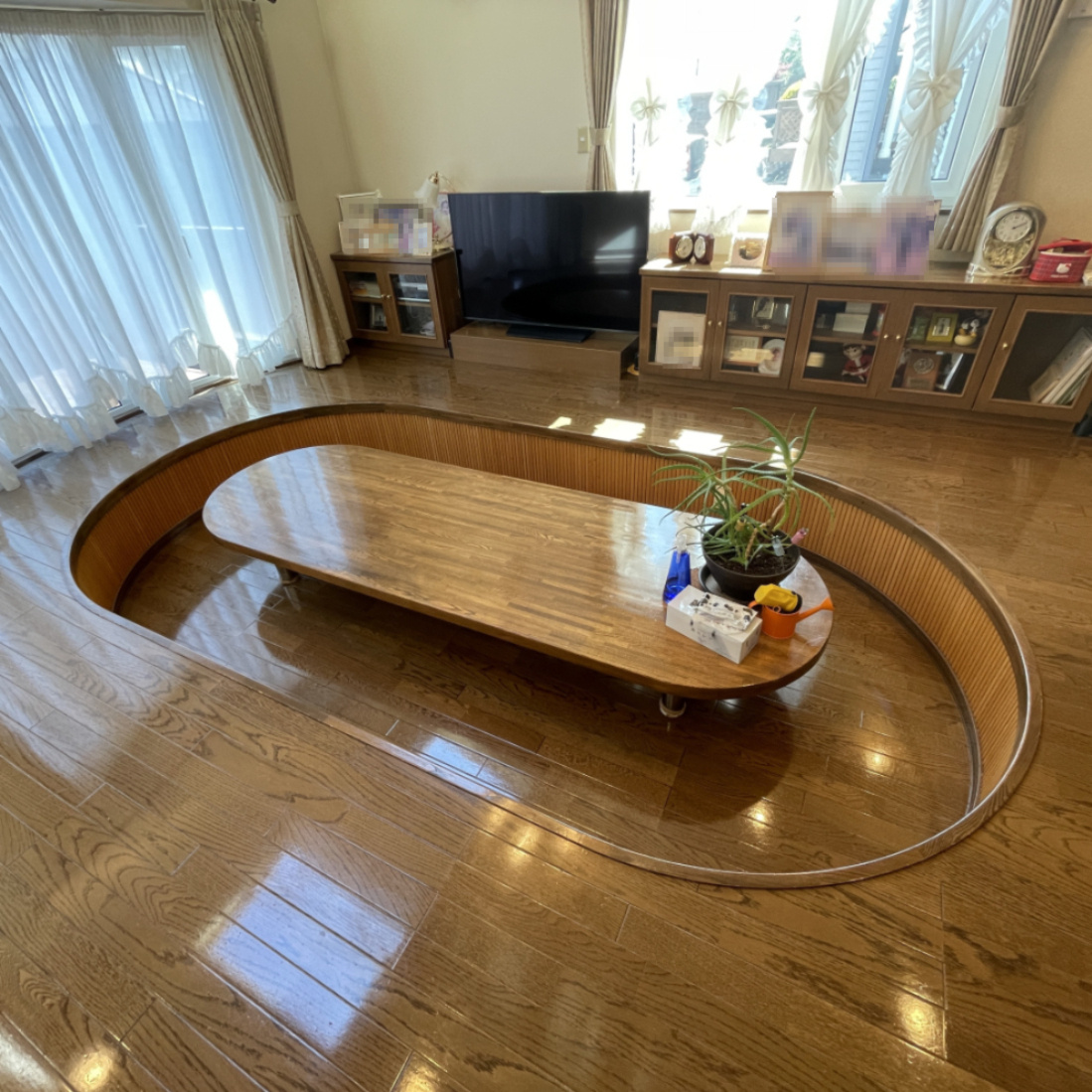 登別市富岸町3丁目18-38　中古住宅の居間・リビング