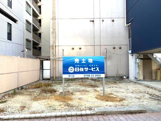 和上町土地の外観|幅員約26ｍの公道（札場筋）に接道した事業用地です