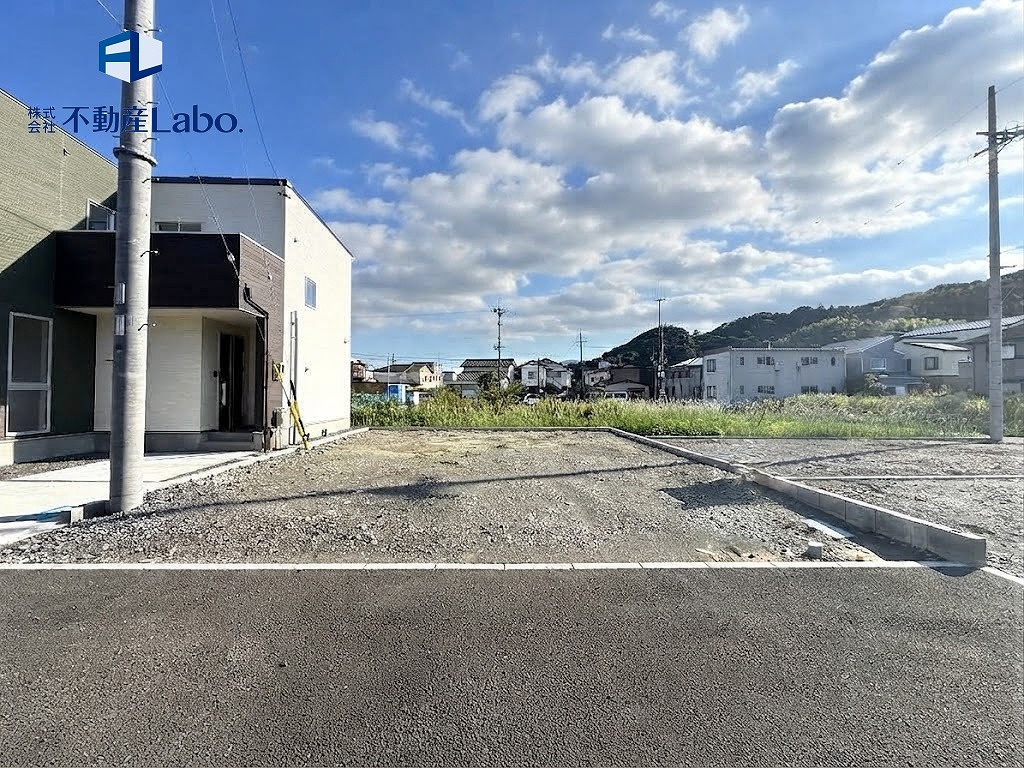 駿河区向敷地4丁目４期　全７棟　新築戸建ての外観|建物解体済みの、すっきりとした更地です♪
敷地全体を見渡しやすく、現地の様子も確認しやすい状態です♪