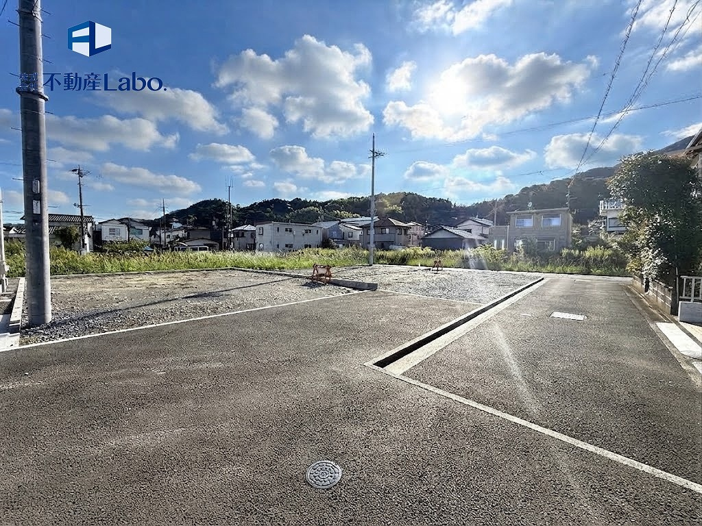 駿河区向敷地4丁目４期　全７棟　新築戸建ての外観|建物がなくなり、広々とした印象の更地です♪
敷地の全体像が分かりやすく、現地確認にもおすすめです♪