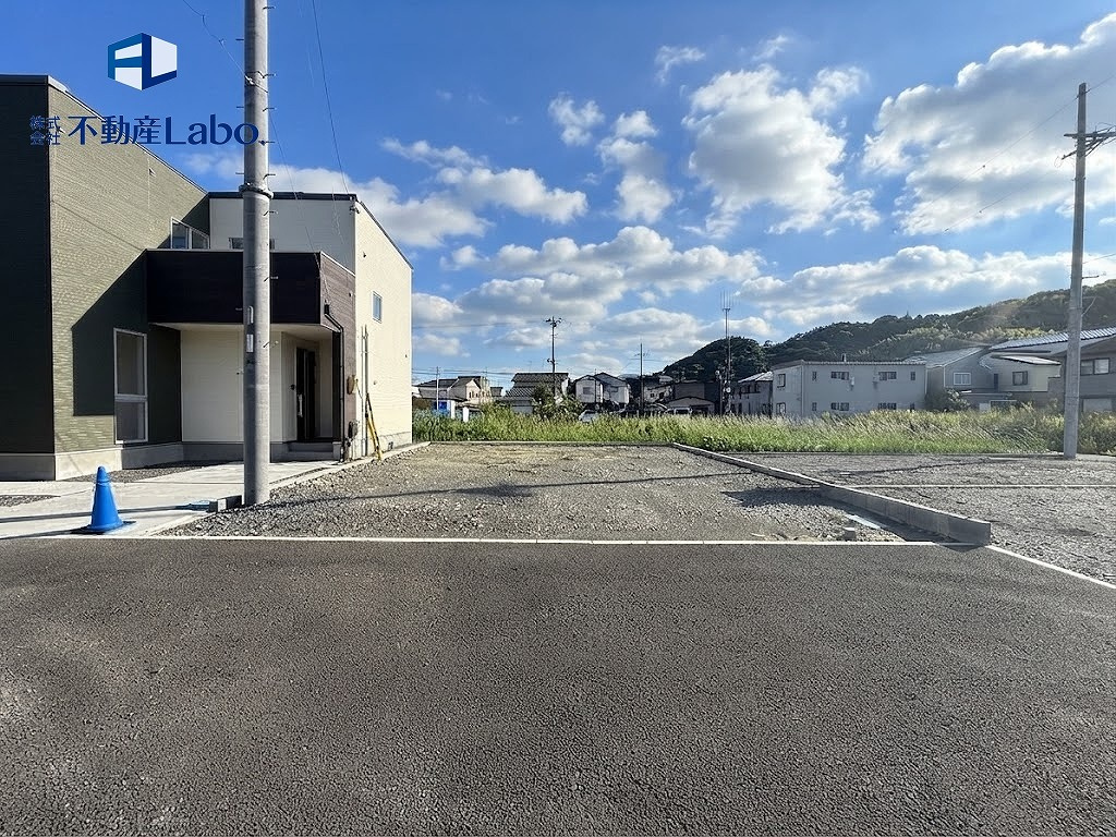 駿河区向敷地4丁目４期　全７棟　新築戸建ての外観|現在は更地の状態ですが、これから新しい建物が建築されます♪
完成へ向けて、少しずつ姿を変えていきます♪