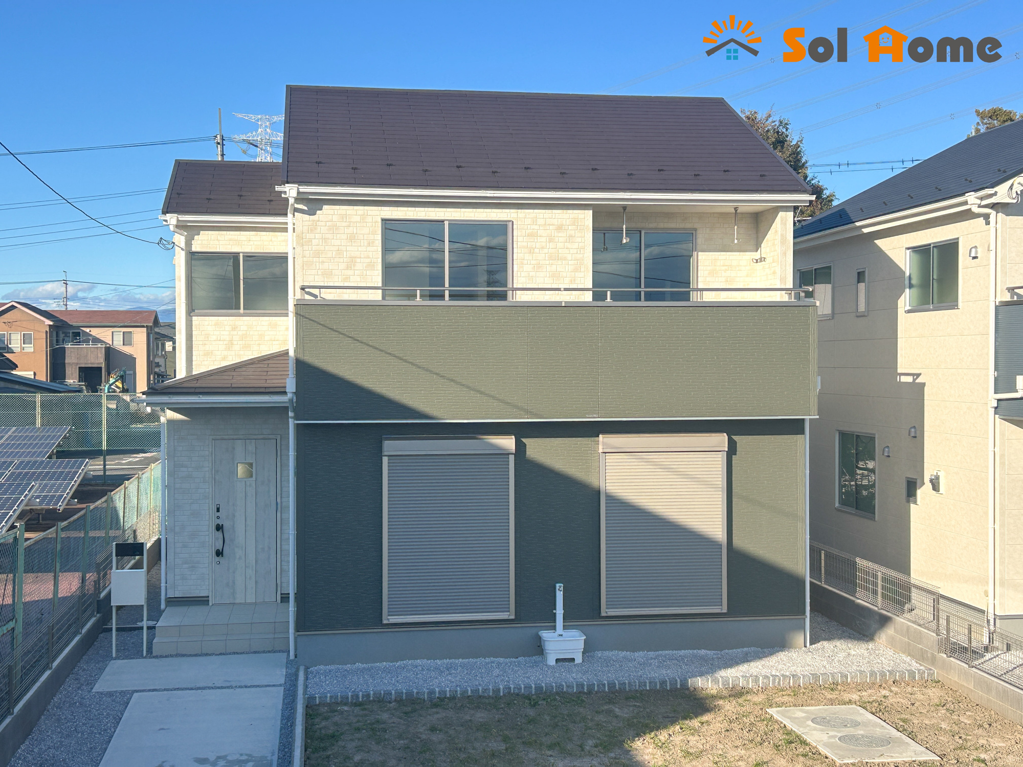 第3伊勢崎境　新築住宅全4棟の外観|◆本日のご案内も大歓迎です♪◆ 図面や写真では分からない部分を不動産のプロが丁寧にご説明いたします！！ソルホームはいつでもお問い合わせをお待ちしております♪