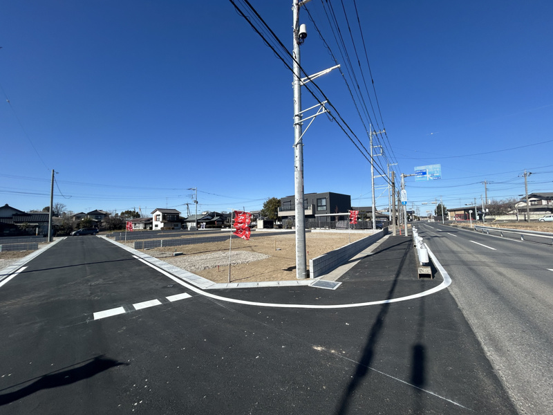 4号棟　前面道路含む現地写真です！（2026/02/19撮影）