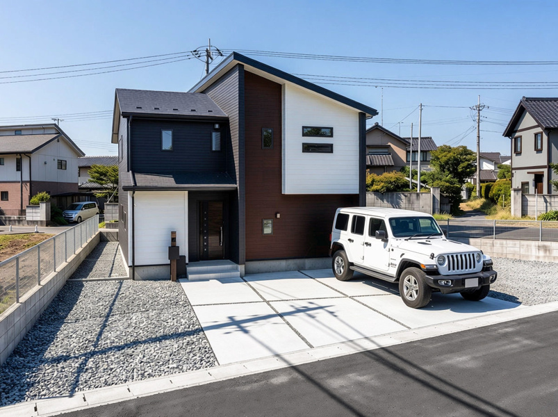 下妻市宗道（全4区画）1号棟　間取図
