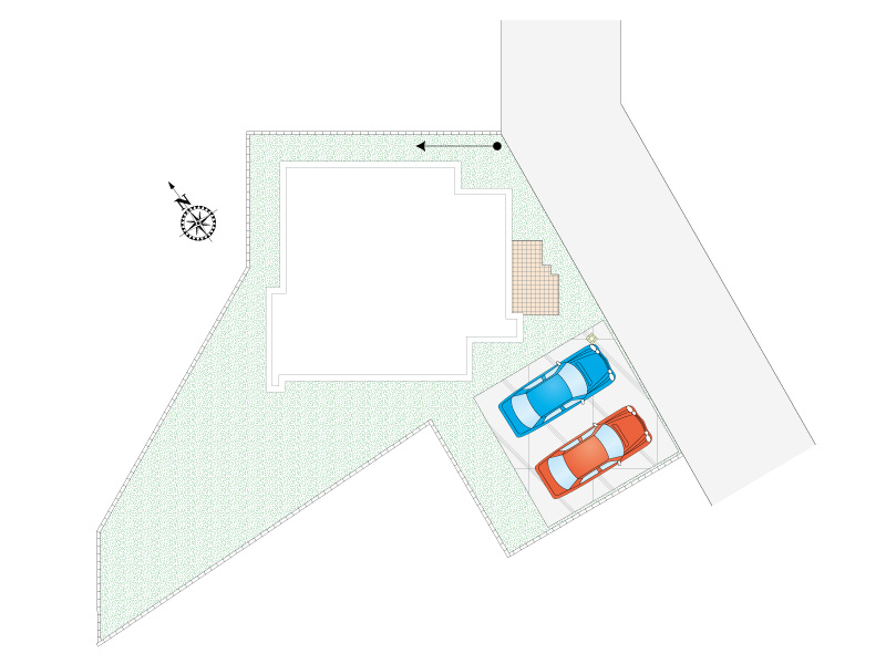 ７号棟　配置図