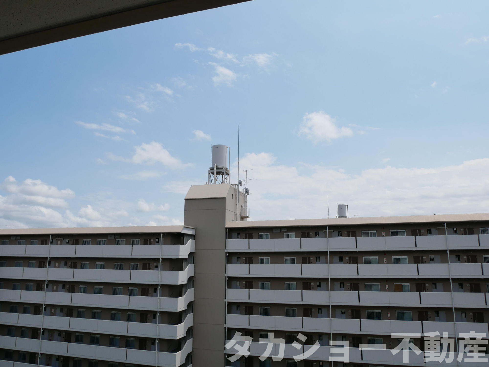 東千葉ハイツ4号棟の展望