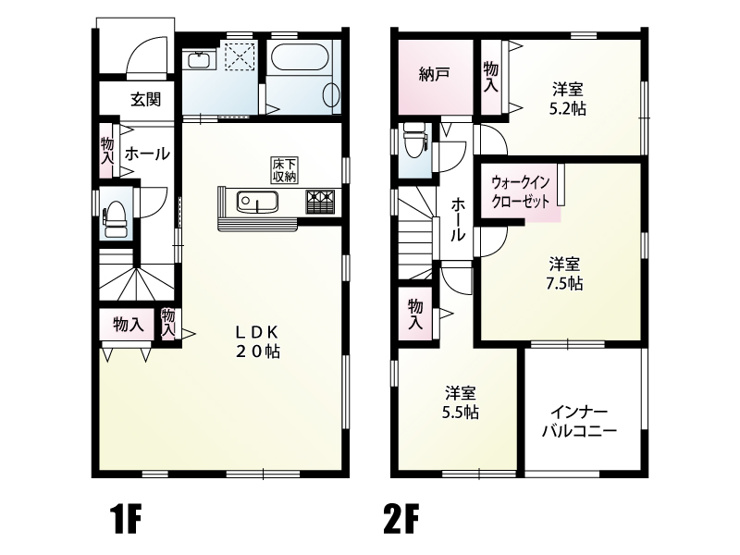 宮代町百間4丁目　Livele Garden.S　新築戸建　全10棟　3号棟