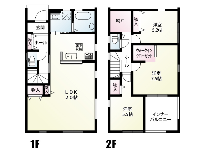 宮代町百間4丁目　Livele Garden.S　新築戸建　全10棟　3号棟