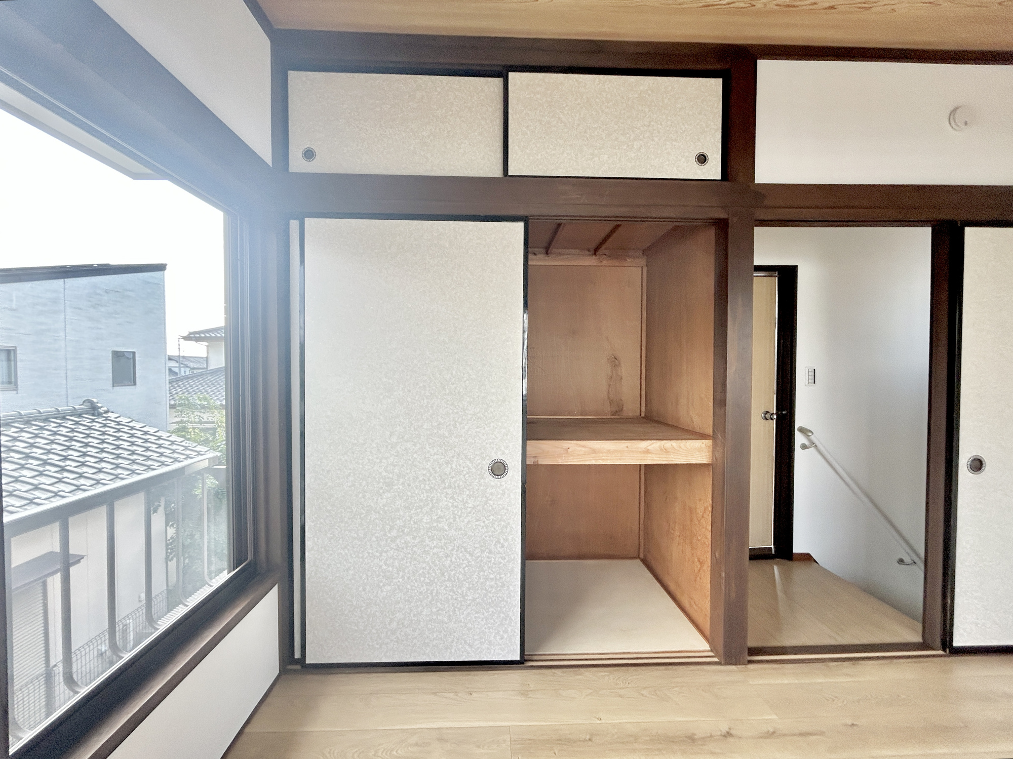 前橋市青柳町1期　中古住宅の収納|奥行きがしっかりあるため、収納力の高さが魅力♪