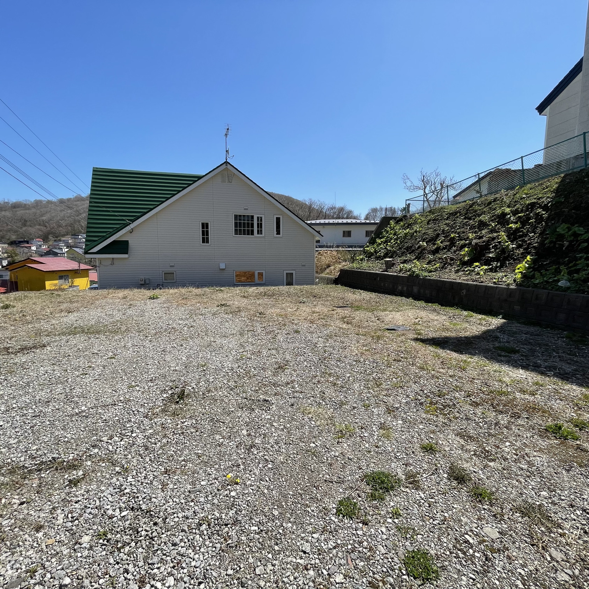室蘭市増市町1丁目154-5土地の外観