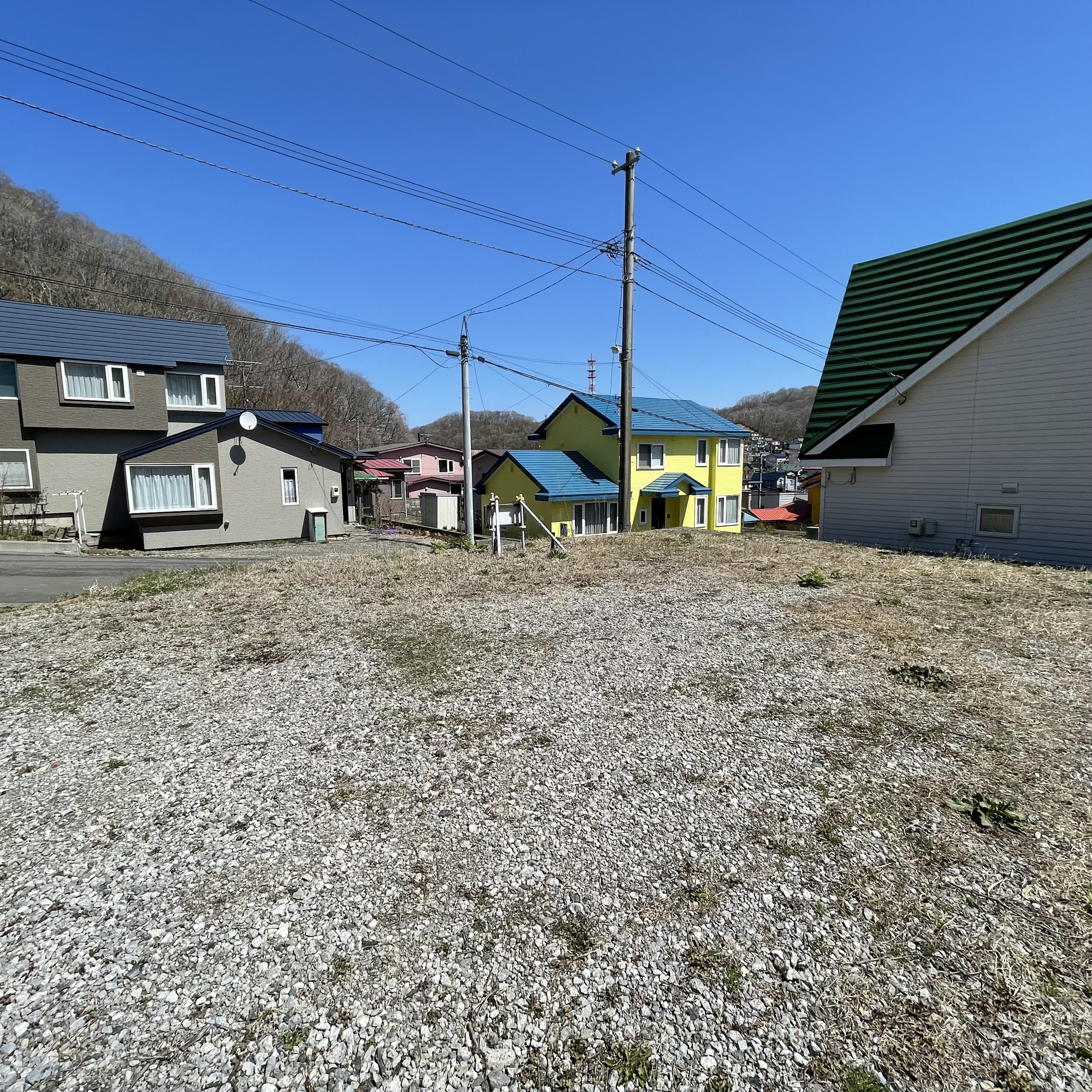 室蘭市増市町1丁目154-5土地の外観